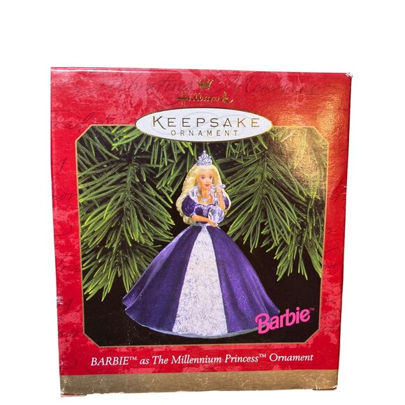 Hallmark Ornament Barbie  as The Millennium Princess 1999 - Picture 2 of 13